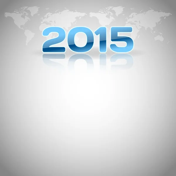 Wereld lay-out 2015 — Stockvector