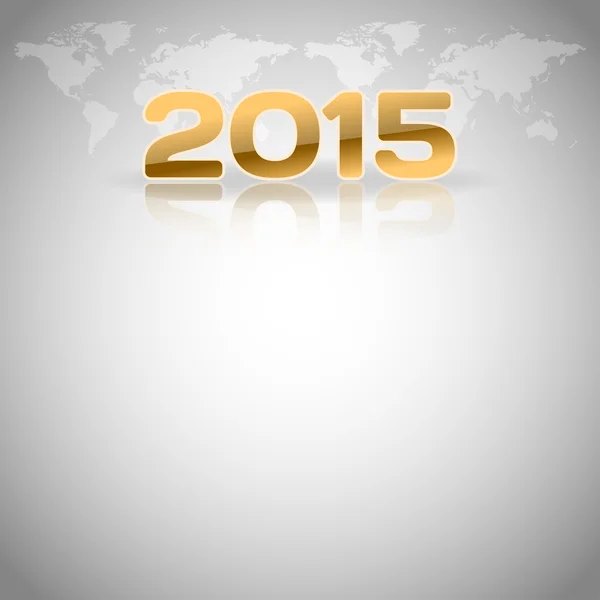 Wereld lay-out 2015 — Stockvector