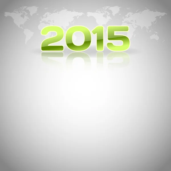 Wereld lay-out 2015 — Stockvector