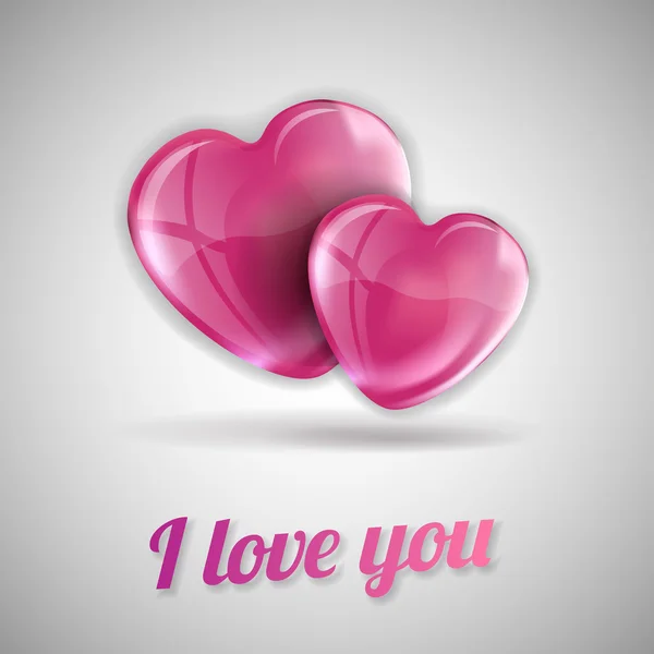 I love you — Stock Vector