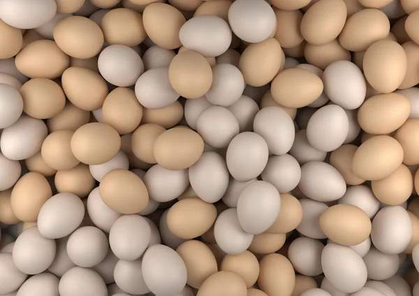 A lots of eggs — Stock Photo, Image