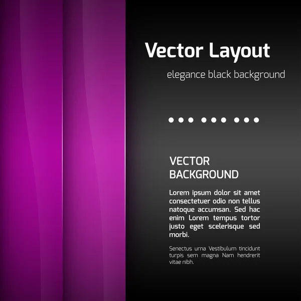 Layout roxo — Vetor de Stock