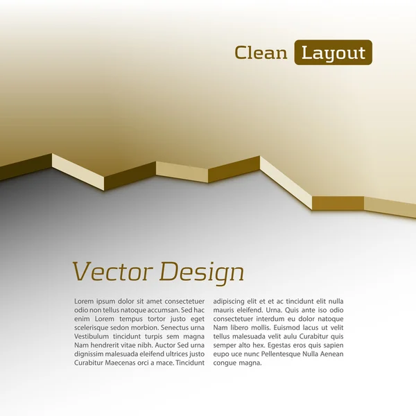 Vector layout — Stock Vector