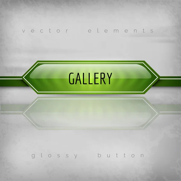 Ikona Galerie — Stockový vektor