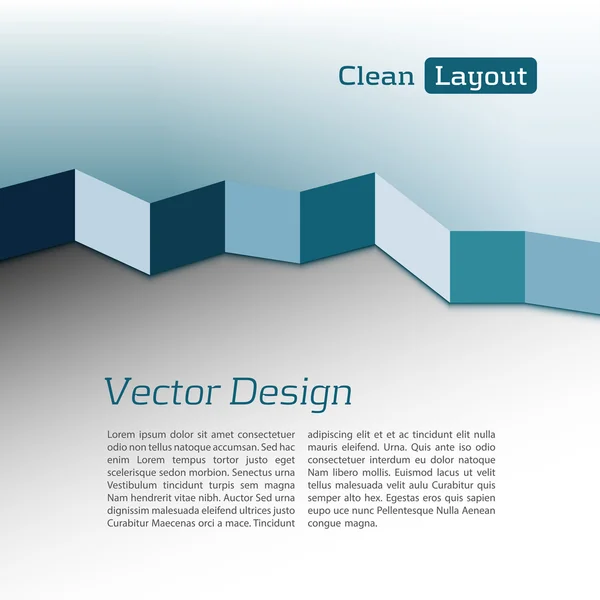 Layout vetorial — Vetor de Stock