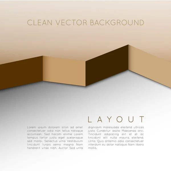 Vector layout — Stock Vector