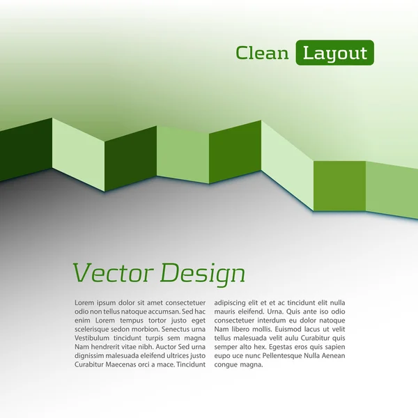 Vektor layout — Stock vektor