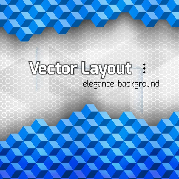Blå bakgrund — Stock vektor