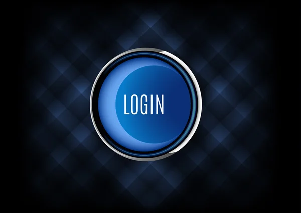 Login Button — Stock Vector