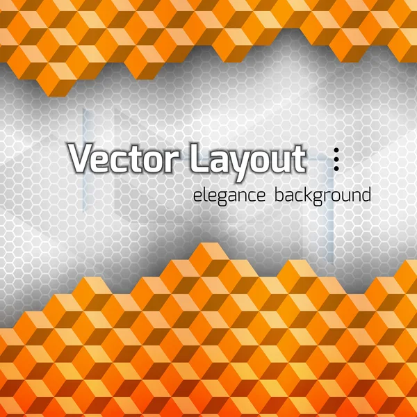 Fundo laranja — Vetor de Stock