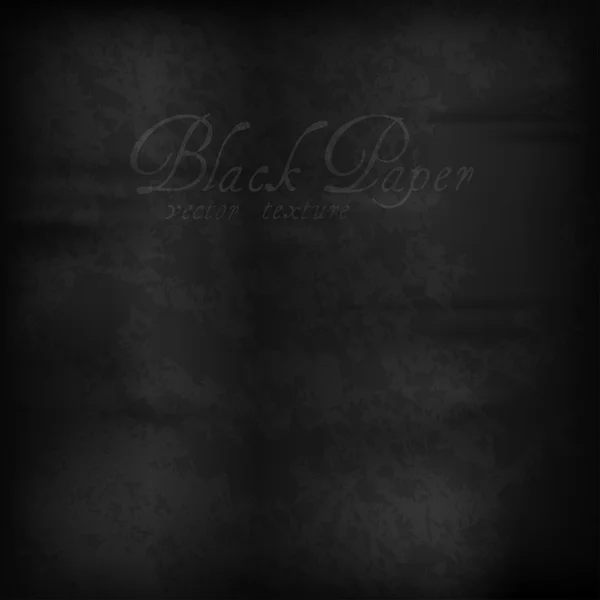 Black Paper — Stock Vector