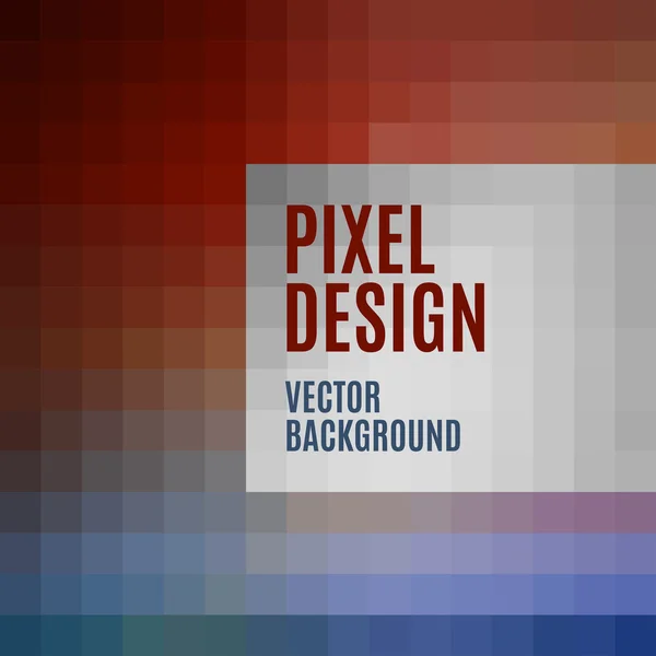 Modelo de pixel — Vetor de Stock