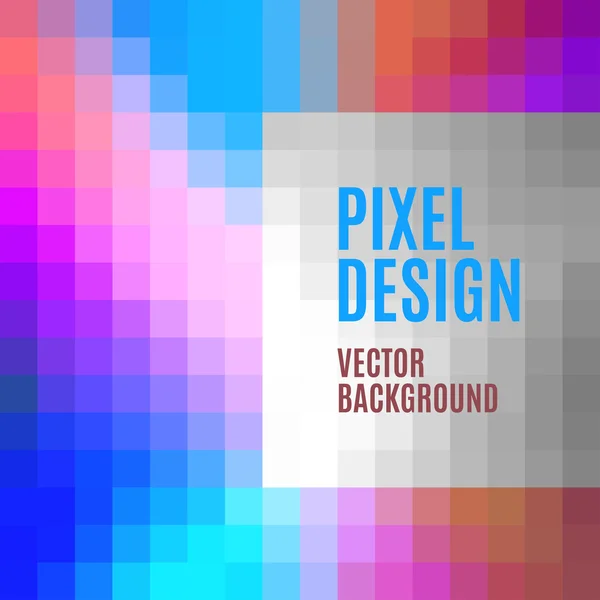 Pixelvorlage — Stockvektor