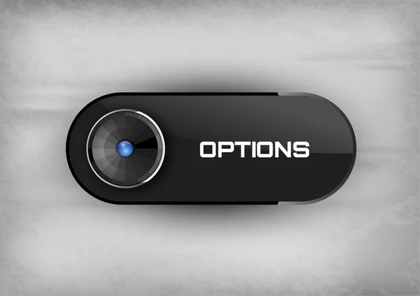 Κουμπί "επιλογές" — Διανυσματικό Αρχείο