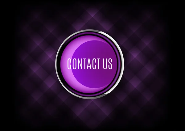 Contact Us Button — Stock Vector