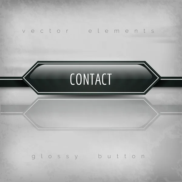 Contact-knop — Stockvector