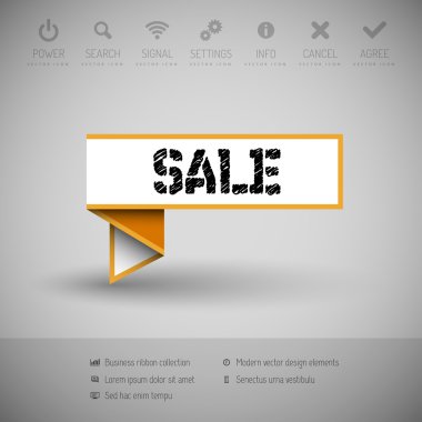 Ticaret iş içerik ile banner