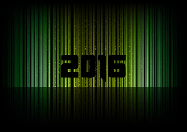New year 2016 — Stock Vector