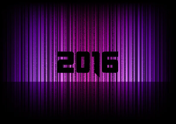 Nouvel an 2016 — Image vectorielle