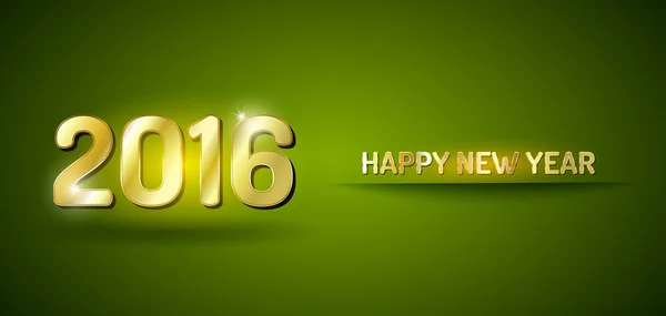 Feliz ano novo 2016 —  Vetores de Stock