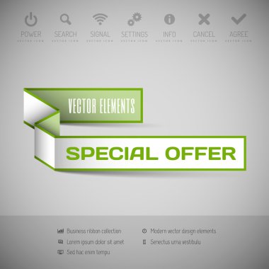 Ticaret iş içerik ile banner