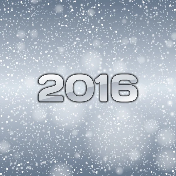 Neve azul 2016 —  Vetores de Stock