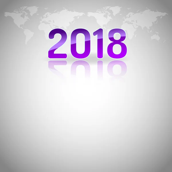 Yeni yıl boş düzeni — Stok Vektör