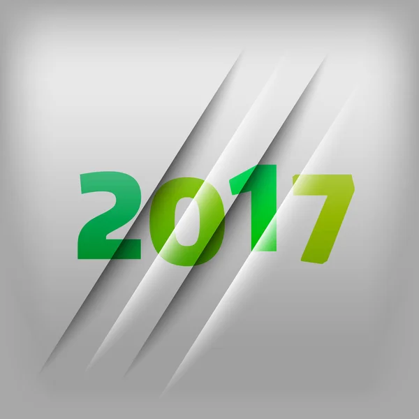 Nummer bakgrund 2017 — Stock vektor