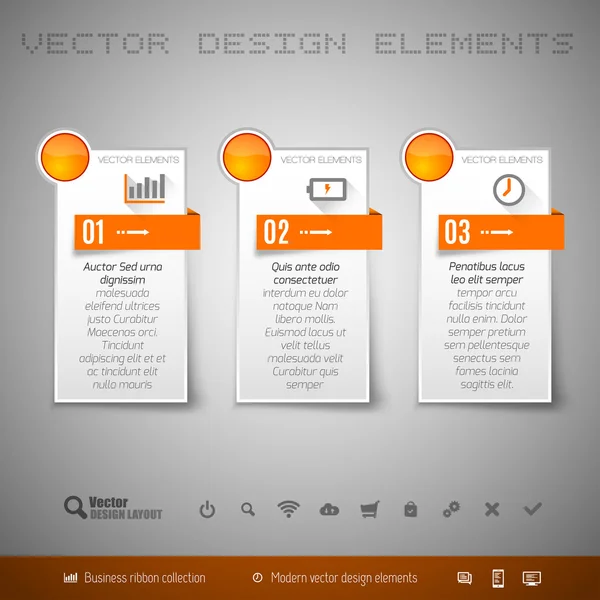 Vektor matricák — Stock Vector