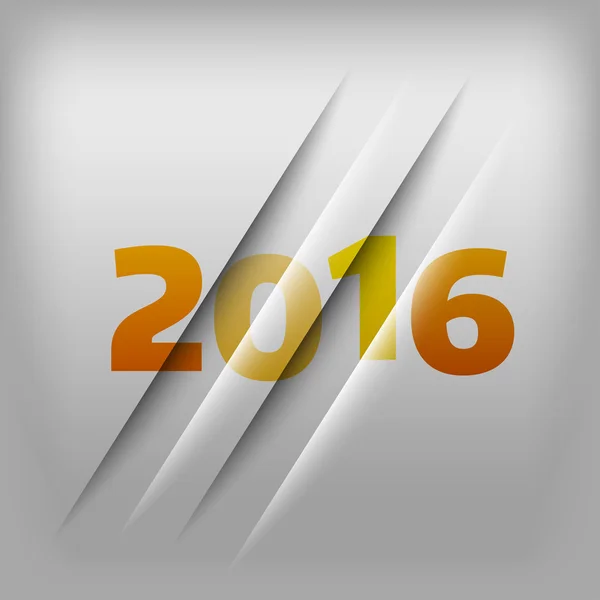 Sfondo numeri 2016 — Vettoriale Stock