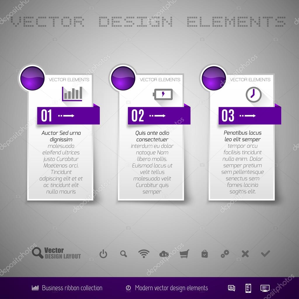 Business Sticker Vector Design Elements