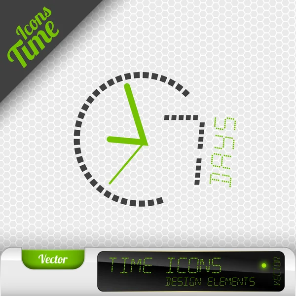 Icono de 7 días Elementos de diseño vectorial . — Archivo Imágenes Vectoriales