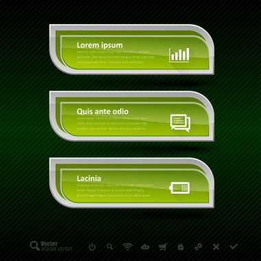 İş afiş. Vektör tasarım öğeleri için Infographics.