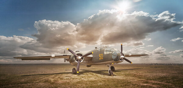 Старый бомбардировщик i
