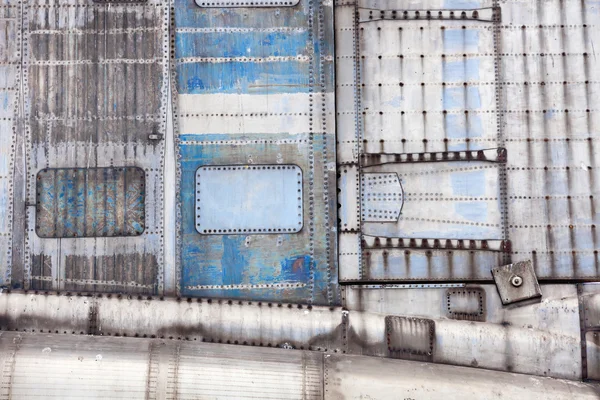 Texture du boîtier en acier de l'avion militaire soviétique Images De Stock Libres De Droits