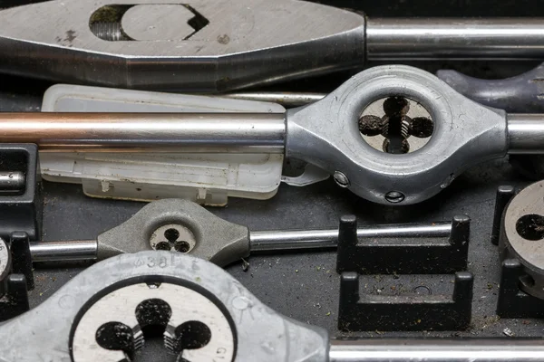 Detal śruby TAP - narzędzia ręczne — Zdjęcie stockowe