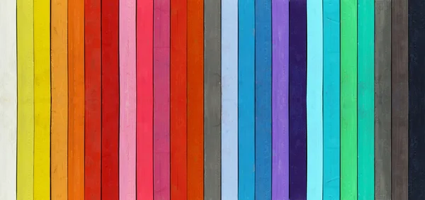 色の範囲/色のパステル カラーの詳細 - クレヨン — ストック写真