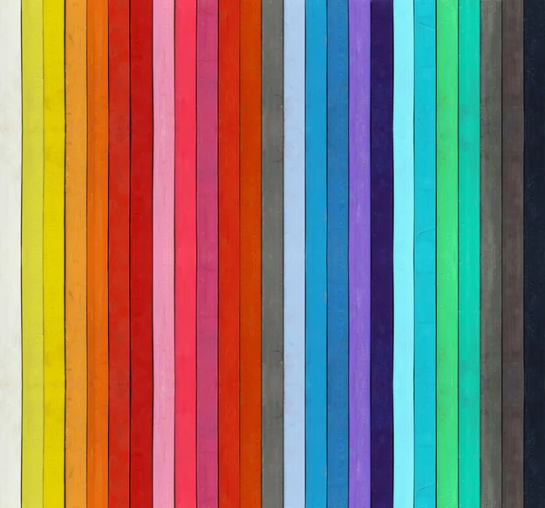 Crayons - détail des pastels colorés — Photo