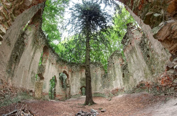 Ruiny kaplicy barokowy Saint Marii Magdaleny — Zdjęcie stockowe