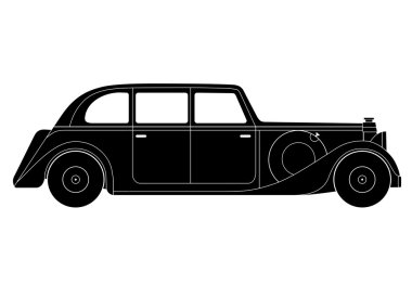 Sedan - vintage model araba