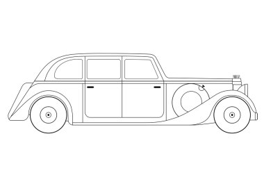 Sedan - vintage model araba