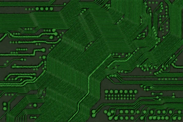 Abstract Detail Printed Circuit Board Technology Texture — Stock Photo, Image