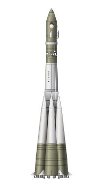 Vostok 1: İnsanoğlunu uzaya taşıyan ilk roket.