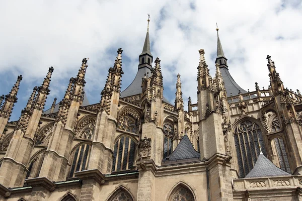 Saint barbara's kerk, kutna hora — Stockfoto