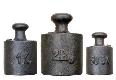 ağırlık - çeşitli ağırlıkları kümesi