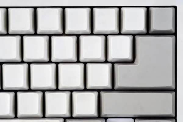 Пустая клавиатура — стоковое фото