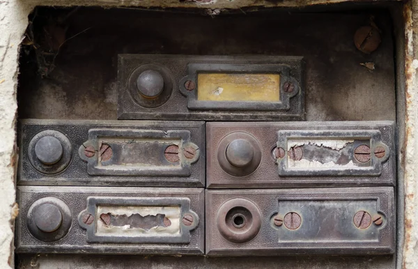 Old doorbells — Stock Photo, Image