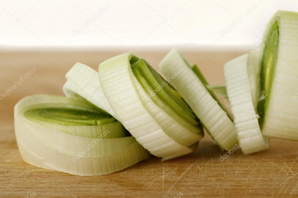 Sliced Leek