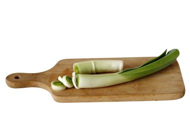 dilimlenmiş pırasa