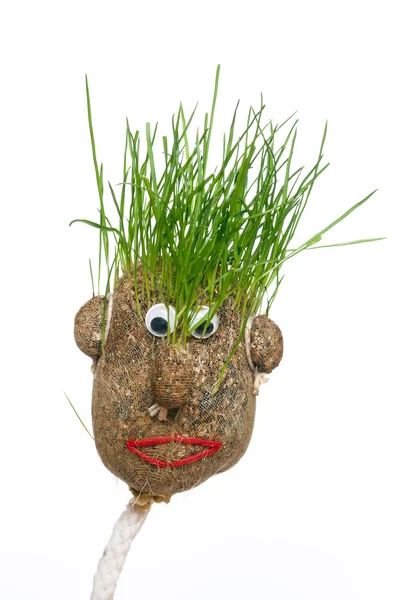 Травяной человек — стоковое фото